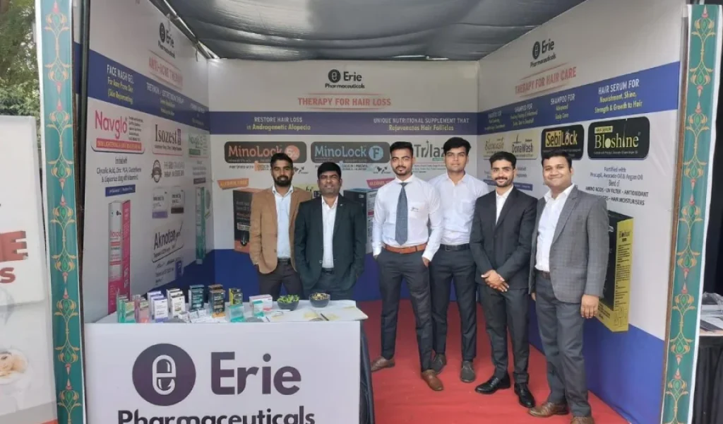 Erie pharmaceuticals at state conference Alwar 2024